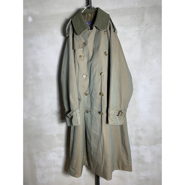 から厳選した BURBERRY - 80s vintage Burberry trench21 強烈な玉虫