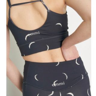 エミ(emmi)のemmi Moon レギンス サイズ1 ブラック YOGA ラン　エクササイズ(レギンス/スパッツ)