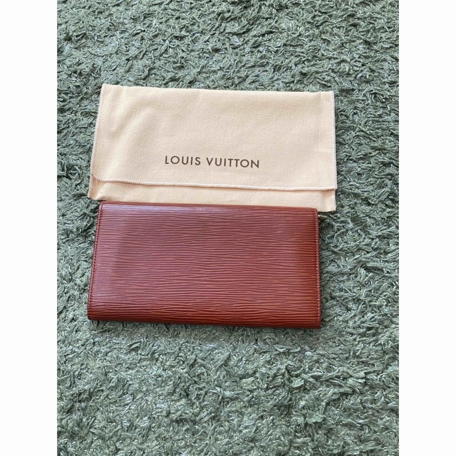 セール❣️ルイヴィトン エピ 長財布 ブラウン茶LOUIS VUITTON エピ