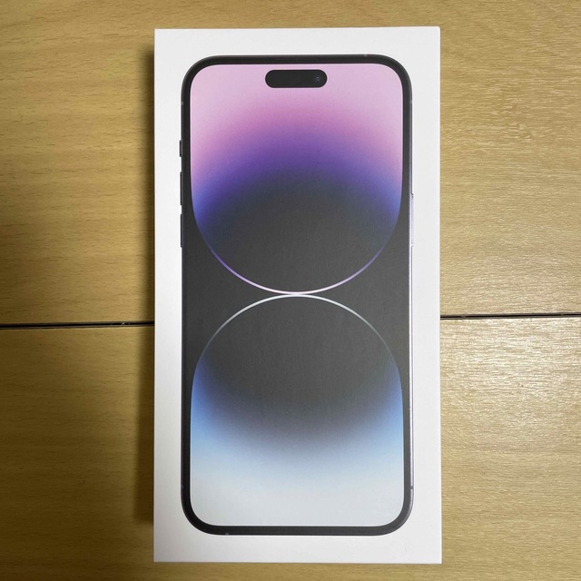 激安アウトレット!】 iphone14 - iPhone Pro ディープパープル新品未