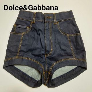 ドルチェアンドガッバーナ(DOLCE&GABBANA)の【美品】ドルチェ＆ガッバーナ/インディゴショートパンツ(ショートパンツ)