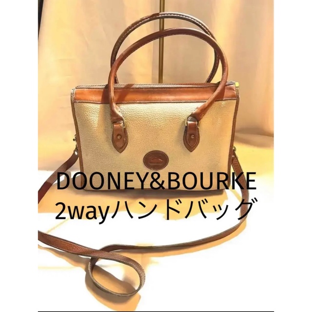 00s【希少】DOONEY&BOURKE 2wayハンドバッグ