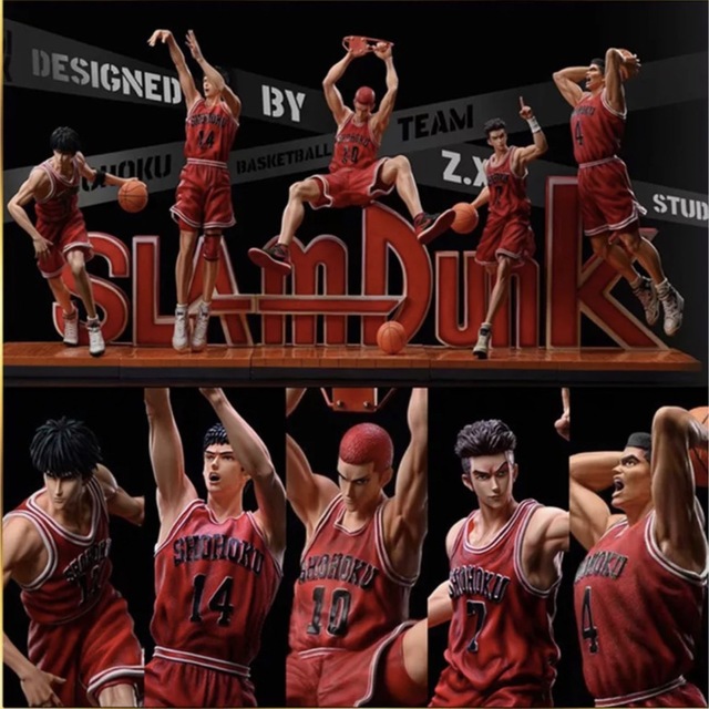 おもちゃ/ぬいぐるみスラムダンク　SLAMDUNK フィギュア　5体セット