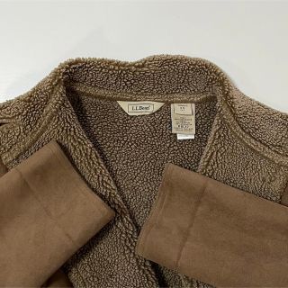 USA規格 L.L.Bean(エルエルビーン)フェイクムートンコート 裏