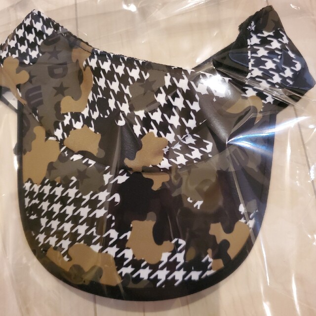 SALE／77%OFF】 ダンスウィズドラゴン 千鳥パターンプリントバイザー