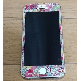 アイフォーン(iPhone)のiPhone 5s Gold 16 GB docomo 本体のみ 着せ替えシート(スマートフォン本体)