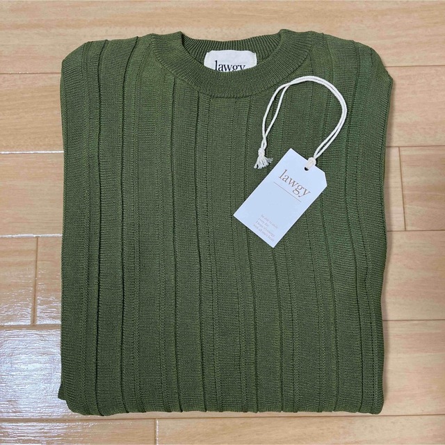 lawgy(ラウジー)のlawgy : long cuffs pleats knit レディースのトップス(ニット/セーター)の商品写真