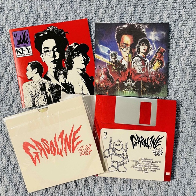 SHINee(シャイニー)のKEY 〖Gasoline〗 floppy Ver.  エンタメ/ホビーのCD(K-POP/アジア)の商品写真