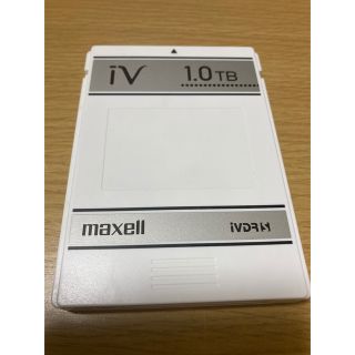 マクセル(maxell)のmaxell iVDR-S 1TB【1000GB】 1個(ブルーレイレコーダー)