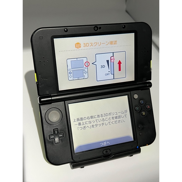 Newニンテンドー3DS LL ライム ブラック 本体 任天堂 商品の状態