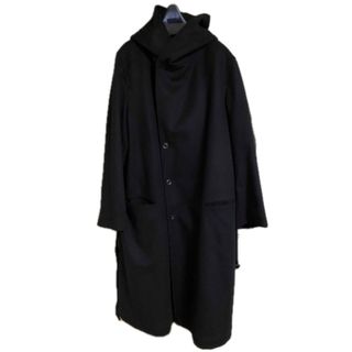 ヨウジヤマモトプールオム(Yohji Yamamoto POUR HOMME)のyohjiyamamoto フードコート　カシミア(モッズコート)