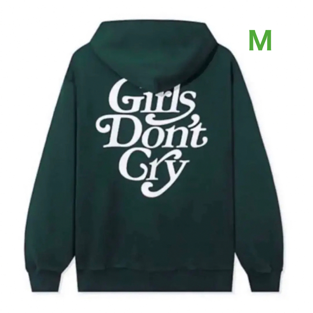 GirlsDonGirls Don't Cry GDC Logo Hoodie Green