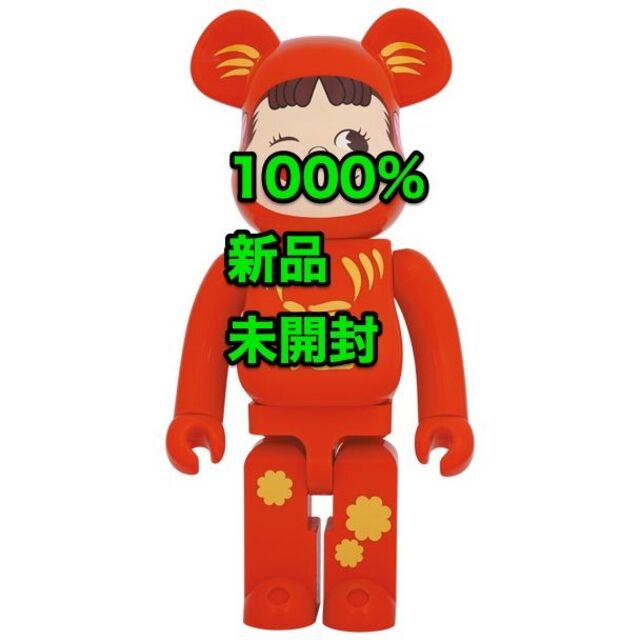 MEDICOM TOY(メディコムトイ)の新品未開封 BE@RBRICK 達磨 ペコちゃん 1000% エンタメ/ホビーのフィギュア(その他)の商品写真