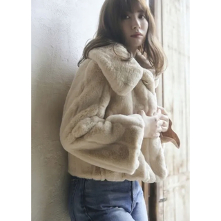 Her lip to - Her lip to Winter Love Faux Fur Coatの通販 by