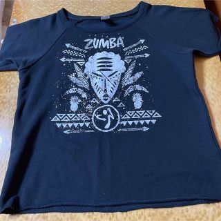 ズンバ(Zumba)のZUMBA®︎ウェア　トップス  ブラック　正規品　Mサイズ(ダンス/バレエ)