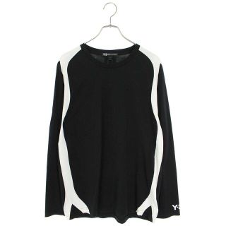 ワイスリー(Y-3)のワイスリー CF2597 カラー切替長袖カットソー メンズ L(Tシャツ/カットソー(七分/長袖))