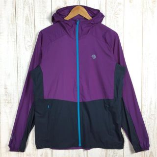 MENs M  マウンテンハードウェア コア プレシェル フーディ Kor Preshell Hoody ウィンドシェル ジャケット MOUNTAIN HARDWEAR OM7395 パープル系(その他)