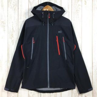 ミレー(MILLET)のMENs S  ミレー Kシールド フーディー K SHIELD HOODIE 防風 ソフトシェル ジャケット MILLET MIV7842 ブラック系(その他)