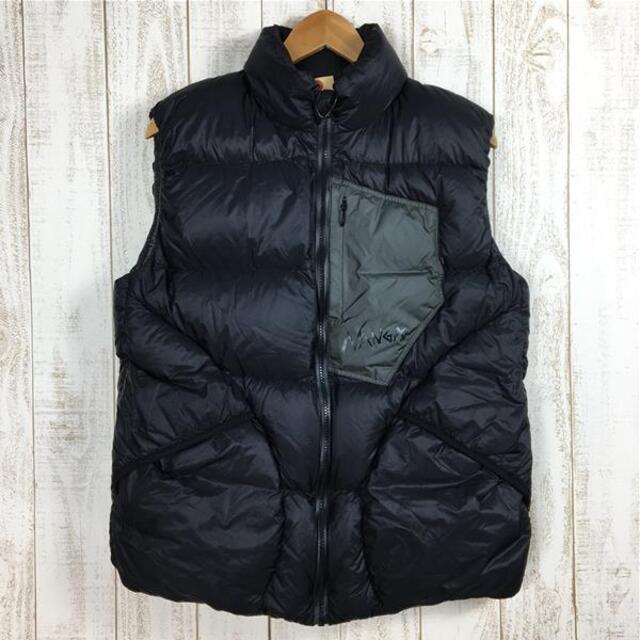 カラーMENs L  ナンガ マゼノ リッジ ベスト Mazeno Ridge Vest 760FP ダウンベスト NANGA ブラック系