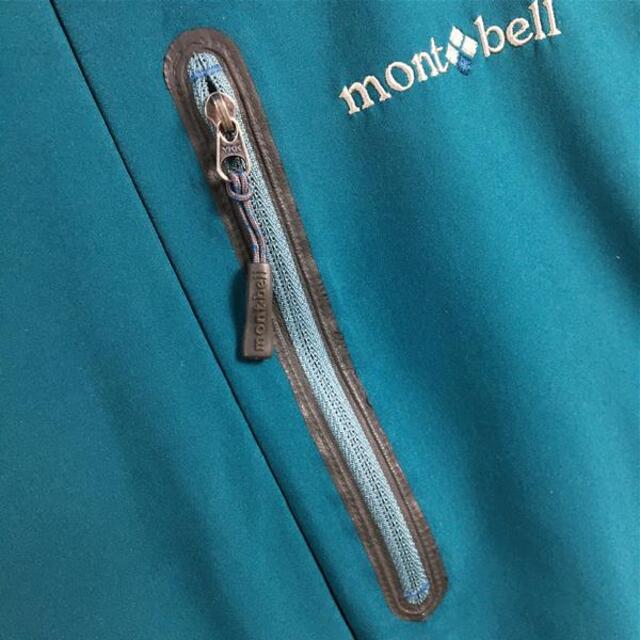 MENs M モンベル ノマドパーカ ソフトシェル フリース ジャケット フーディ MONTBELL 1106451 グリーン系