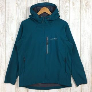 モンベル(mont bell)のMENs M  モンベル ノマドパーカ ソフトシェル フリース ジャケット フーディ MONTBELL 1106451 グリーン系(その他)