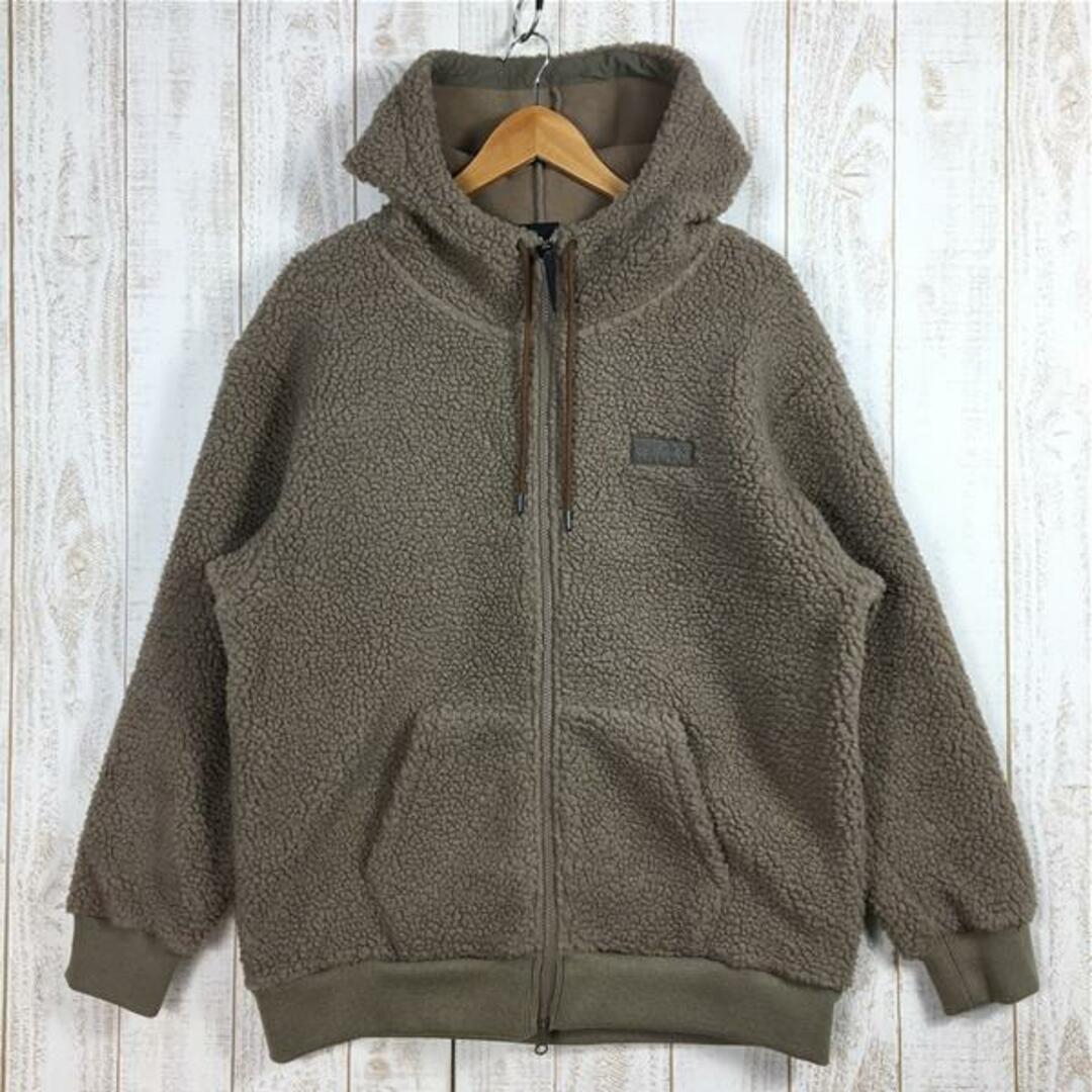 WT21234KY…MENs L  ワイルドシングス フラッフィー ボア ジップ フーディー FLUFFY BOA ZIP HOODY フリース ジャケット WILDTHINGS WT21234KY Taupe ベージュ系