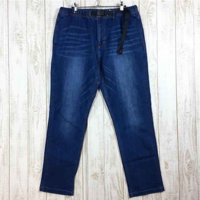 MENs XL グラミチ デニム ニューナロー パンツ タイトフィット DENIM NN PANTS TIGHT FIT クライミングパンツ  GRAMICCI 8818-DEJ ネイビー系