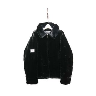 ダブルタップス(W)taps)のWTPAS 21AW GRIZZLY JACKET / POLY. FUR グリズリー ジャケット ブラック サイズ3 正規品 / 26620A(その他)