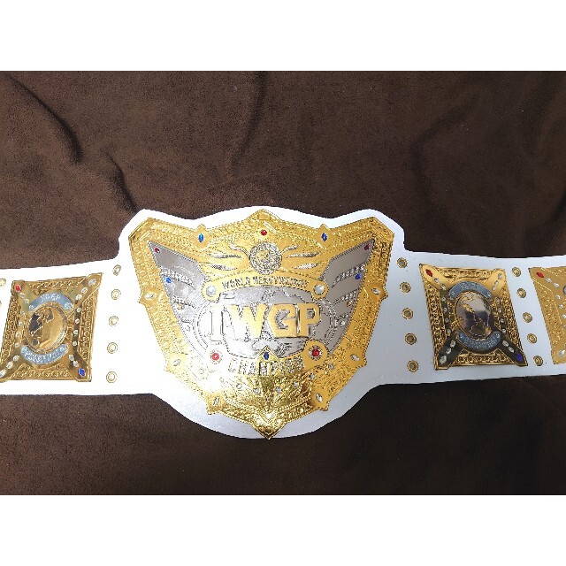 メーカー再生品】 激レア!IWGP世界ヘビー級王座のチャンピオンベルト