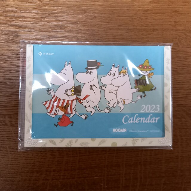 MOOMIN(ムーミン)のムーミンカレンダー2023年 インテリア/住まい/日用品の文房具(カレンダー/スケジュール)の商品写真