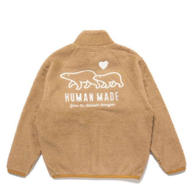 ヒューマンメイド　HUMAN MADE  ボアフリースジャケット　L