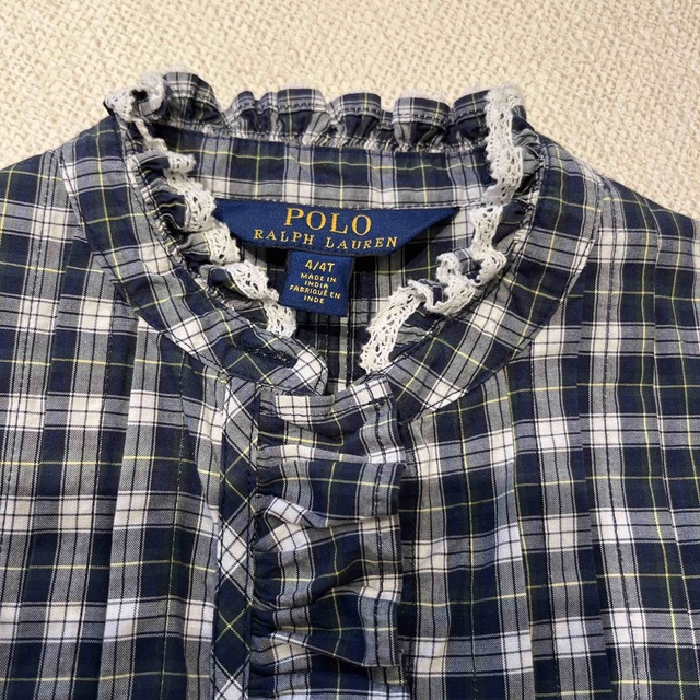 Ralph Lauren(ラルフローレン)のラルフローレン 4T 110cmブラウス キッズ/ベビー/マタニティのキッズ服女の子用(90cm~)(ブラウス)の商品写真