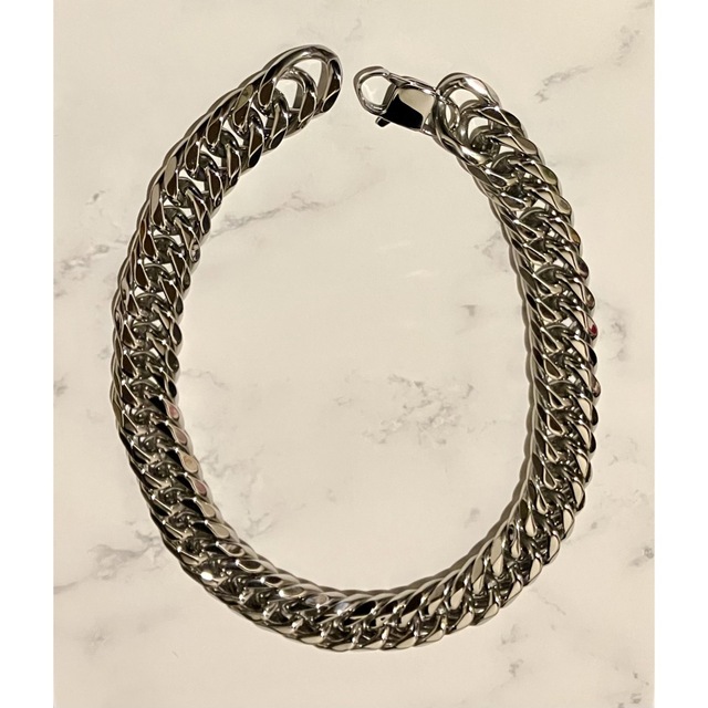 21mm×20インチ(50cm) 極太チェーンネックレス ステンレス