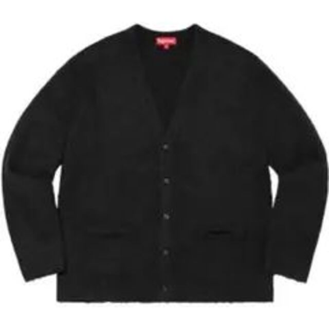 Lサイズ　Supreme brushed mohair cardiganブラックサイズ