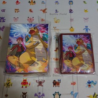 ポケモン - ポケモンカード ワタル＆カイリュー デッキシールド ...