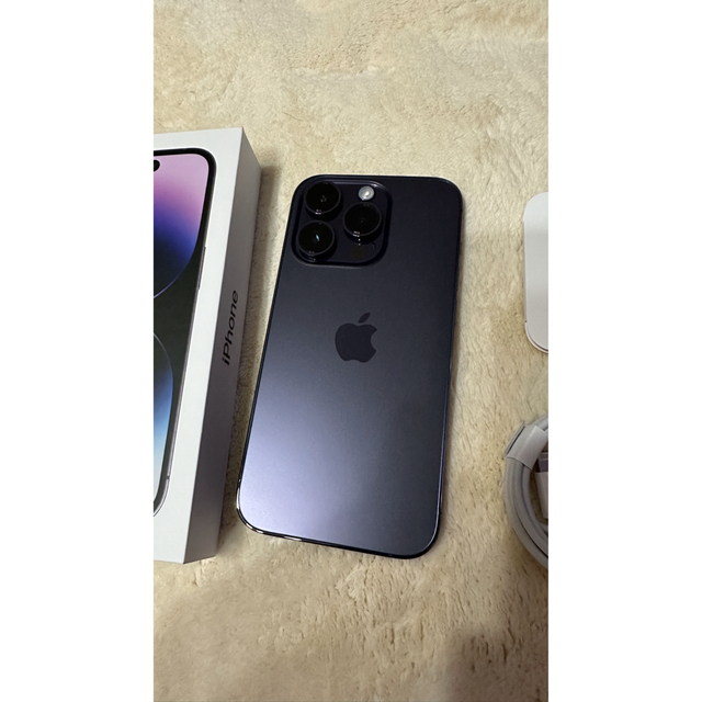 通販 Apple - Appleストア購入品☆iPhone14 pro パープル 128GB