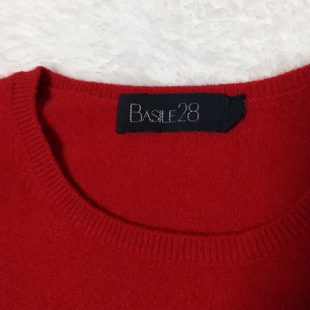 カシミヤ 半袖セーター レディースのトップス(ニット/セーター)の商品写真