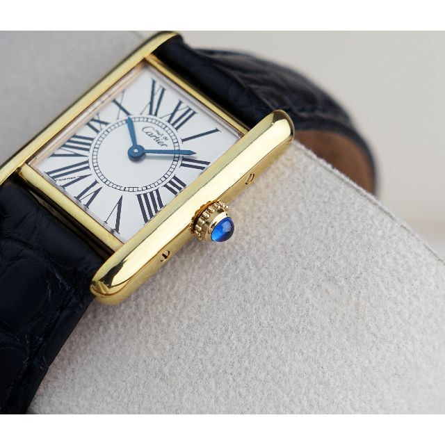 Cartier(カルティエ)の美品 カルティエ マスト タンク オパラン ローマン SM Cartier  レディースのファッション小物(腕時計)の商品写真