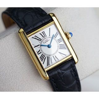 カルティエ(Cartier)の美品 カルティエ マスト タンク オパラン ローマン SM Cartier (腕時計)