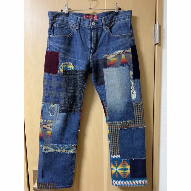 新品　junya watanabe man×Levis× pendleton Mデニム/ジーンズ