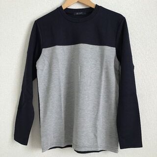 ナノユニバース(nano・universe)のnano BASE 長袖 カットソー メンズ Mサイズ 新品 未使用 匿名配送(Tシャツ/カットソー(七分/長袖))