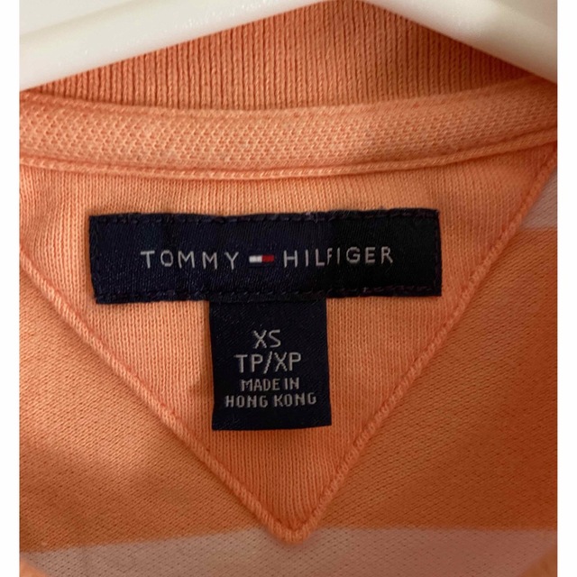 TOMMY HILFIGER(トミーヒルフィガー)のTOMMY HILFIGER トミーヒルフィガー ポロシャツ ボーダー XS レディースのトップス(ポロシャツ)の商品写真