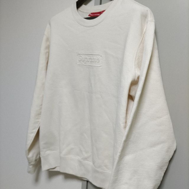 Lサイズ 送料無料 Supreme Cutout Logo Crewneck