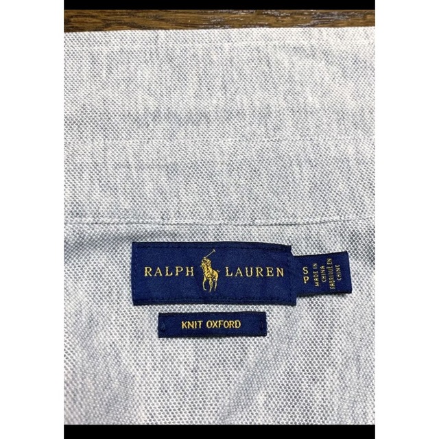 Ralph Lauren(ラルフローレン)のラルフローレン ニット オックスフォード シャツ ブラウス  NO909 レディースのトップス(シャツ/ブラウス(長袖/七分))の商品写真