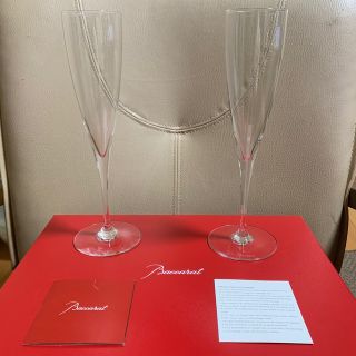 バカラ(Baccarat)の新品 未使用  バカラ ドンペリニヨン シャンパングラス 2客 ペア (グラス/カップ)