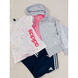 アディダス(adidas)のアディダス　adidas セット　ガールズ服　レディース 150cm 160cm(その他)