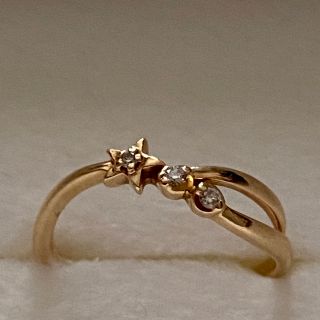 スタージュエリー(STAR JEWELRY)のスタージュエリー ピンキーリング STAR JEWELRY 指輪 K10YG(リング(指輪))