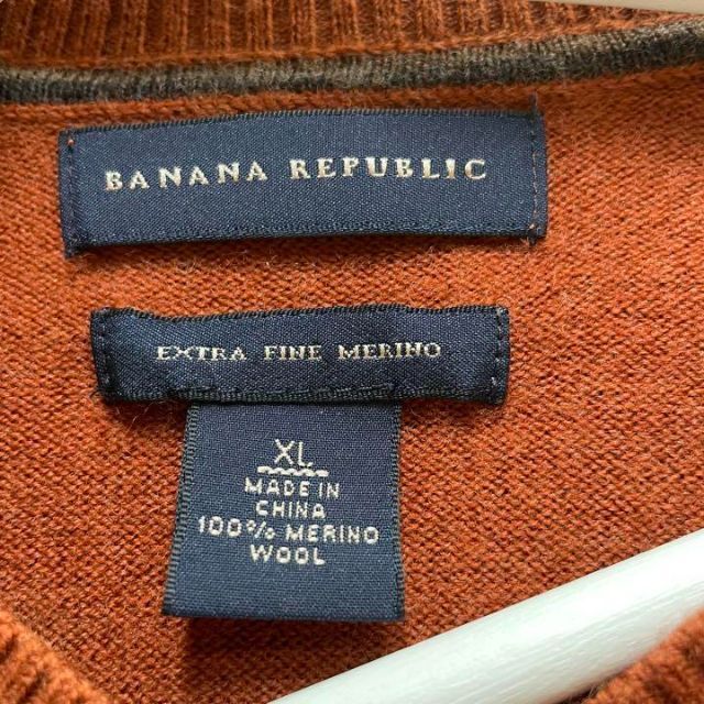 【アメリカ古着】アメリカ直輸入バナナリパブリック最高級メリノウール超美品高品質 メンズのトップス(ニット/セーター)の商品写真