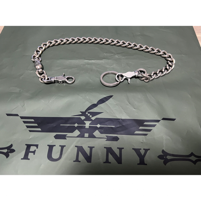 FUNNY(ファニー)のFUNNY ファニー　ウォレットチェーン　新品未使用 メンズのファッション小物(ウォレットチェーン)の商品写真