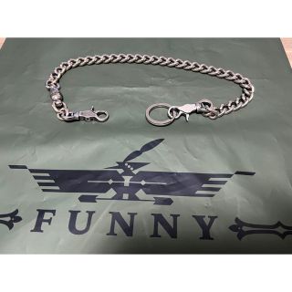 ファニー(FUNNY)のFUNNY ファニー　ウォレットチェーン　新品未使用(ウォレットチェーン)